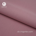 Twill-Strickstoff aus Polyester-Crêpe mit Spandex